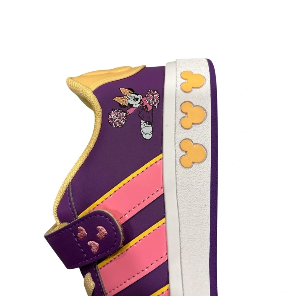Adidas Kids' Purple & Pink Casual Sneakers Girls size 3